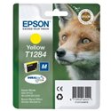 Epson T1284 / C13T12844010 Yellow Original Genuine Ink Cartridge - Fox 