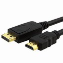 2 Meter Display Port Male to HDMI Male Cable Adapter