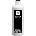 Continuous Ink System Black Ink Bottle (500ml) for Epson Printers