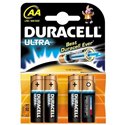 Duracell Ultra Batteries Size AA MN1500 LR6 1.5V Pack of 4