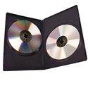 DVD Case Double Black 14mm (25 Pack)