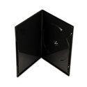 DVD Case Slimline Single Black 9mm 50 Pack