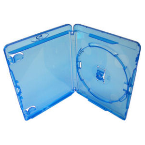 Blu-Ray 14mm Single Media Case (Holds One Blu-Ray/DVD/CD)