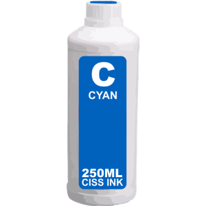 Continuous Ink System Cyan Ink Bottle (250ml) for Epson Printers