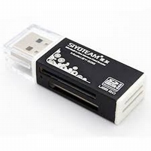 Siyoteam Portable USB 2.0 4 in 1 Memory Multi Card Reader