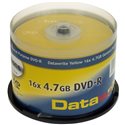 Datawrite Yellow Branded DVD-R 16x (50 Pack)