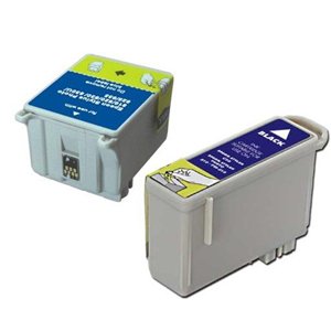 Epson T066 & T067 Compatible 2 Cartridge Ink Set - Paperclips / Paper Clips