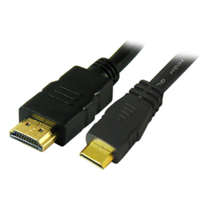 HDMI Male to Mini HDMI Type C Male Video Cable Lead 1 Metre(055)