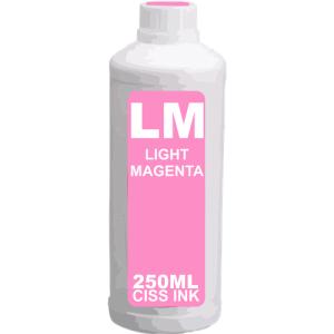 Continuous Ink System Light Magenta Ink Bottle (250ml) for Epson Printers