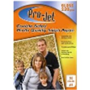 Projet Double Sided Glossy 220gm A4 Photo Paper 20 Pack