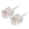 RJ11 Male to RJ11 Male ADSL Phone Network Cable 3 Metre