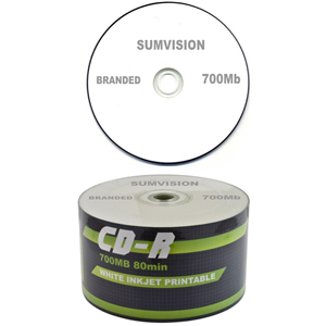 Sumvision Branded CDR 52x (50 Pack)