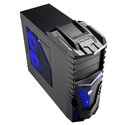Aerocool X-Warrior Black/Blue Gaming Case (No PSU)
