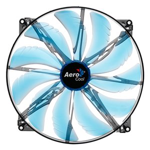 Aerocool Silent Master 200mm Blue LED Case Fan