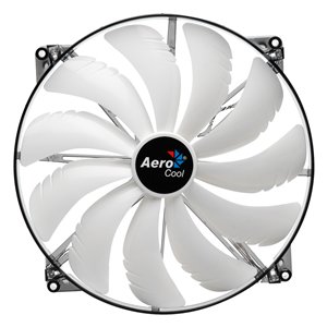 Aerocool Silent Master 200mm White Case Fan