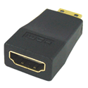 HDMI Male to HDMI Mini C Type Female Gold Plated Connector Adapter