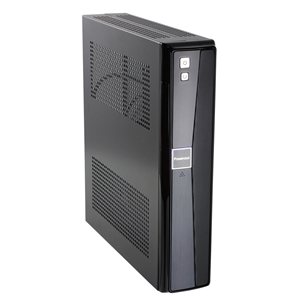 Powercool 2020C Mini ITX Desktop Case 350 Watt PSU Black (892)