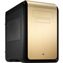 Aerocool Dead Silence Gaming Cube Case Gold with Window (No PSU) (808)