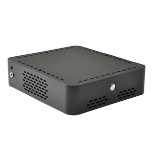 Powercool Q6 Mini ITX Desktop Case 120 Watt PSU Black (594)
