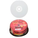 Aone White Full Face Printable 8x DVD+DL (25 Pack)