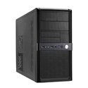 CiT Shade Black Micro ATX PC Tower Case 500W PSU