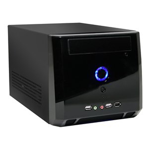 CiT MTX-003B Mini-ITX Case Black with 300W PSU (510)