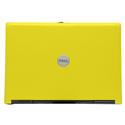 Yellow Dell D620 Core 2 Duo 1.83 Ghz Laptop - 2Gb - 80Gb - COMBO - Wi Fi - Win 7