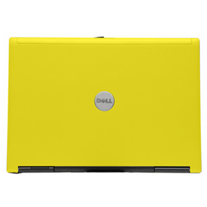 Yellow Dell D620 Core 2 Duo 1.83 Ghz Laptop - 2Gb - 80Gb - COMBO - Wi Fi - Win 7