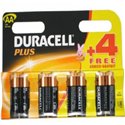Duracell Plus Batteries Size AA MN1500 LR6 Pack of 4+4 Free