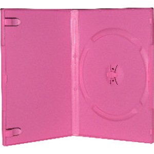 DVD Case Single Pink 14mm (Single)