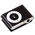Clip MP3 Player for 2GB 4GB 8GB Micro SD/TF Card Black