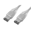 Firewire IEEE 1394 Data Cable Lead 6 Pin to 6 Pin 2 Metre(067)