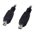 Firewire IEEE 1394a Data Cable Lead 4 Pin to 4 Pin 1 Metre(066)