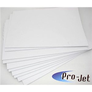 Projet Glossy Self Adhesive Sticker Label 140gm A4 Photo Paper 20 Pack