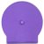 Single CD/DVD C-Shell Storage Clam Case (PURPLE) - (Single Unit)