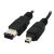 Firewire IEEE 1394 Data Cable Lead 6 Pin to 4 Pin 1.50 Metre(033)