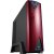 Aerocool QS-102 Slim Red Micro ATX PC Tower Case 400 Watt PSU (775)