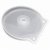 Double CD/DVD C-Shell Storage Clam Case (CLEAR) - (Single Unit)