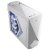 Aerocool 6th Element White Mid-Tower Gaming Case White Interior White LED Fan (011)