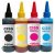 Continuous Ink System 4 Ink Set (400ml) for Epson Printer