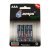 Amps Alkaline Size AAA Batteries (4 Pack)