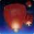 Multiple Colour Chinese Wishing Flying Sky Lanterns (10 Pack)