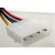 IDE Molex Power to 2 Female Sata Cable Connector PC(004)