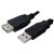 USB 2.0 A Male to A Female Extension Lead 1 Metre(014)