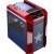 Aerocool Xpredator Cube Micro-ATX Chassis - Blue/Red (472)