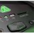 CiT Vantage Black Midi PC Tower Gaming Case Green Fans (No PSU) (311)