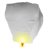 White Chinese Wishing Flying Sky Lanterns (10 Pack)