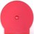 Single CD/DVD C-Shell Storage Clam Case (RED) - (Single Unit)