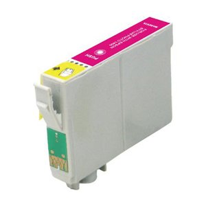Epson T0713 Magenta Compatible Ink Cart Cartridge - Cheetah / Monkey / Rhinoceros