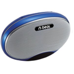 Sumvision Blue N-Beats Portable FM Radio and Speaker with USB/SD Support